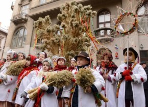Винесення різдвяного дідуха